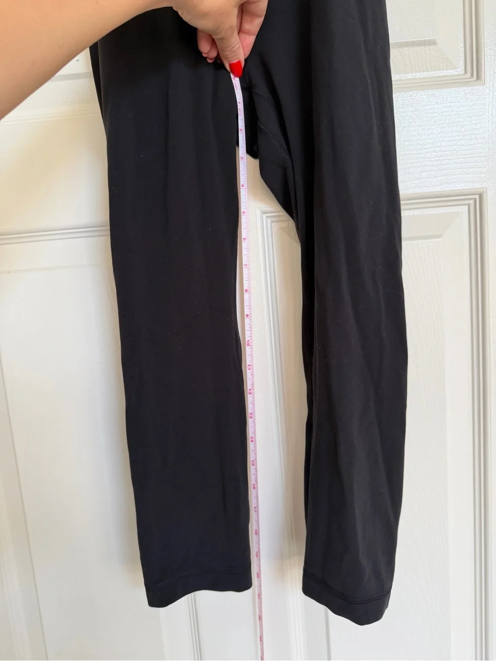 Lululemon Aligned Angles High Rise Yoga Leggings Pants Crop 4 Black